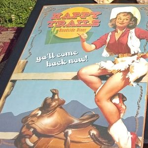 Vintage Metal Sign